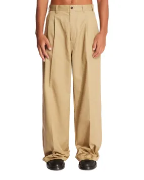 Beige Skater Chino Pants