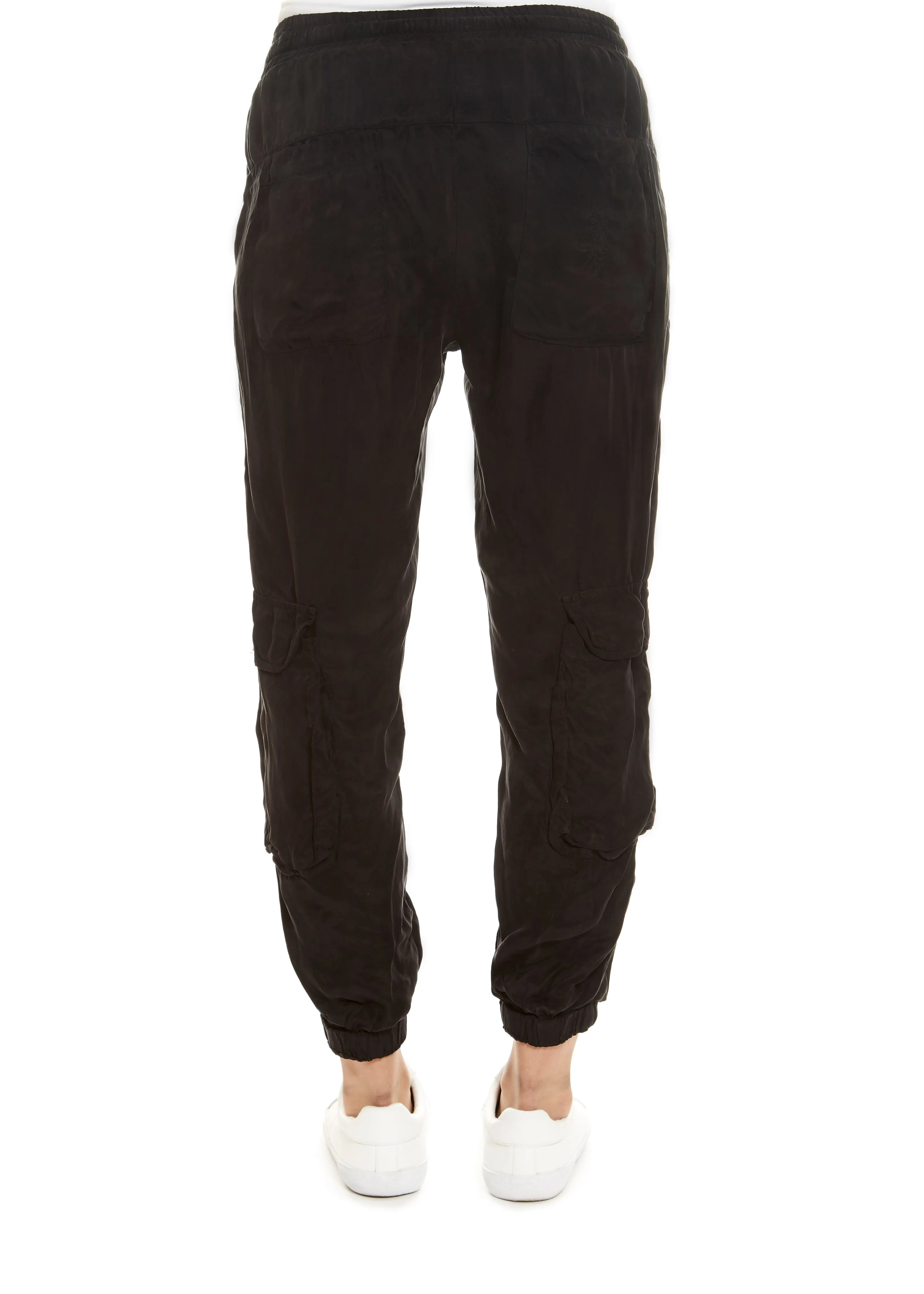 Black 'Cargo Pull On' Pants