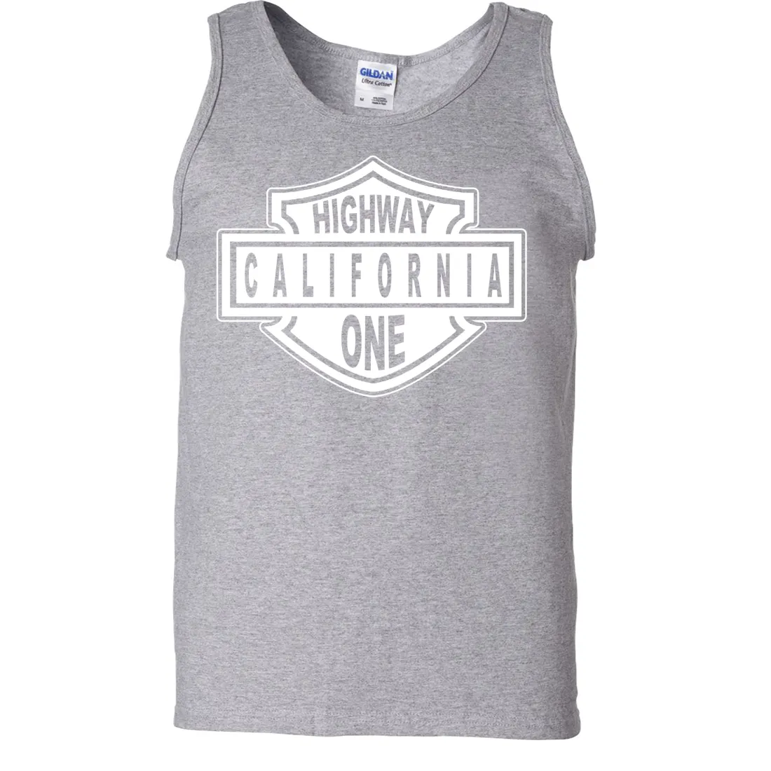 California Highway One Asst Colors Tank Top