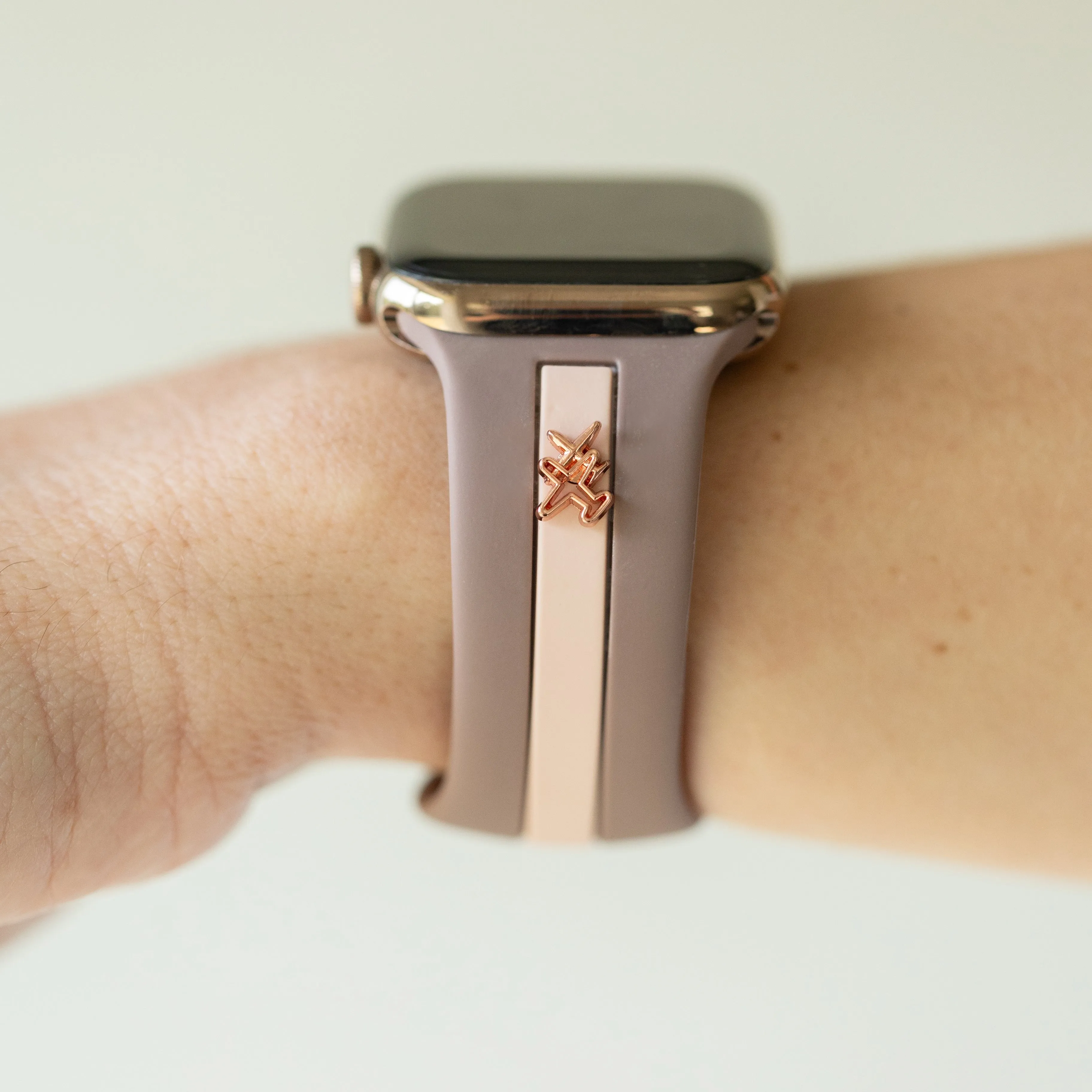 Come Fly With Me✈️ Mauve and Blush Smart Watch Band