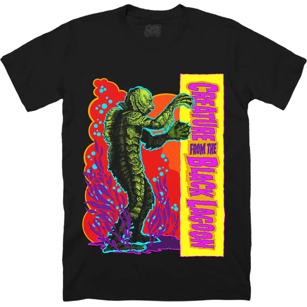 CREATURE FROM THE BLACK LAGOON: RETRO GILL-MAN - T-SHIRT