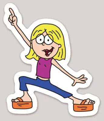 Dancing Lizzie McGuire Sticker