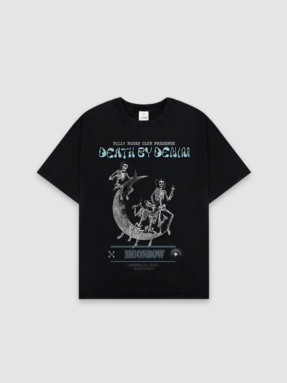 Death by Denim Collab Tee - Moonbow Tour