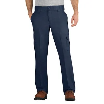 Dickies Men's FLEX Regular Fit Straight Leg Cargo Pants - Dark Navy 32x30