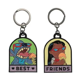 Disney Stitch Best Friends Keychain Set