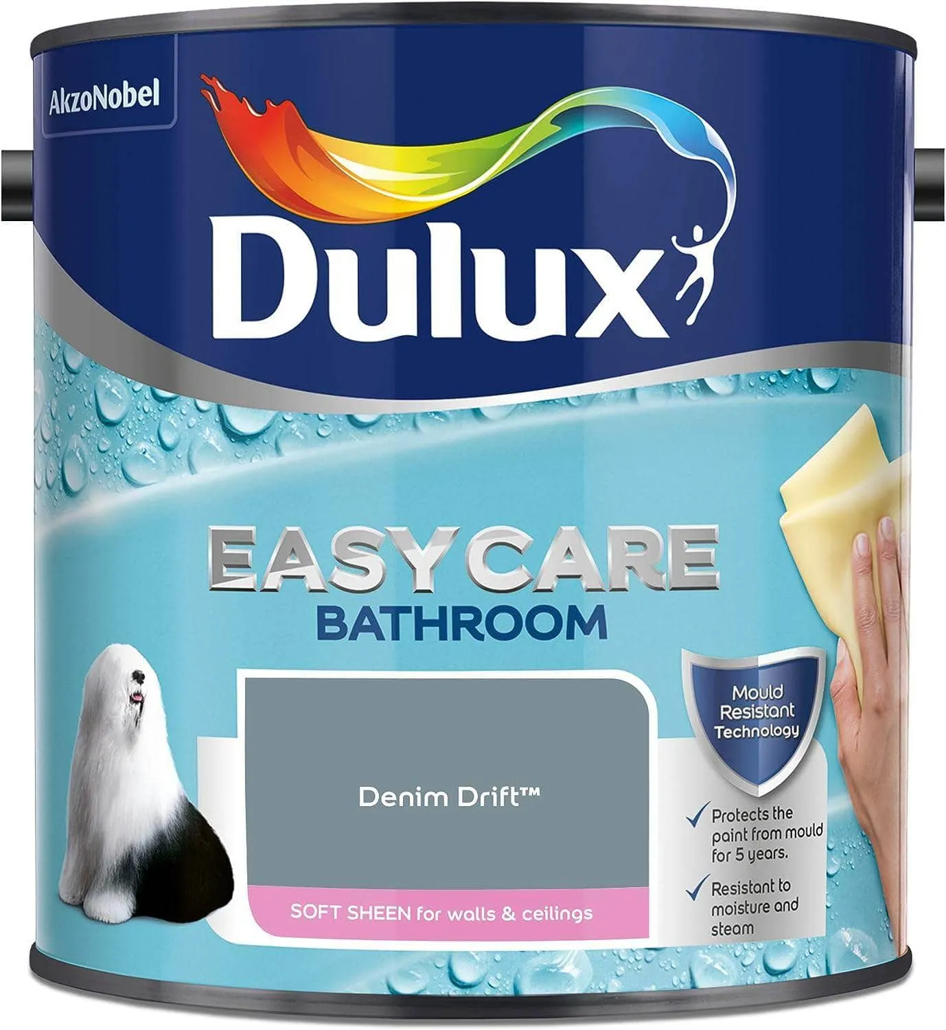 Dulux Easycare Bathroom 2.5L - Denim Drift