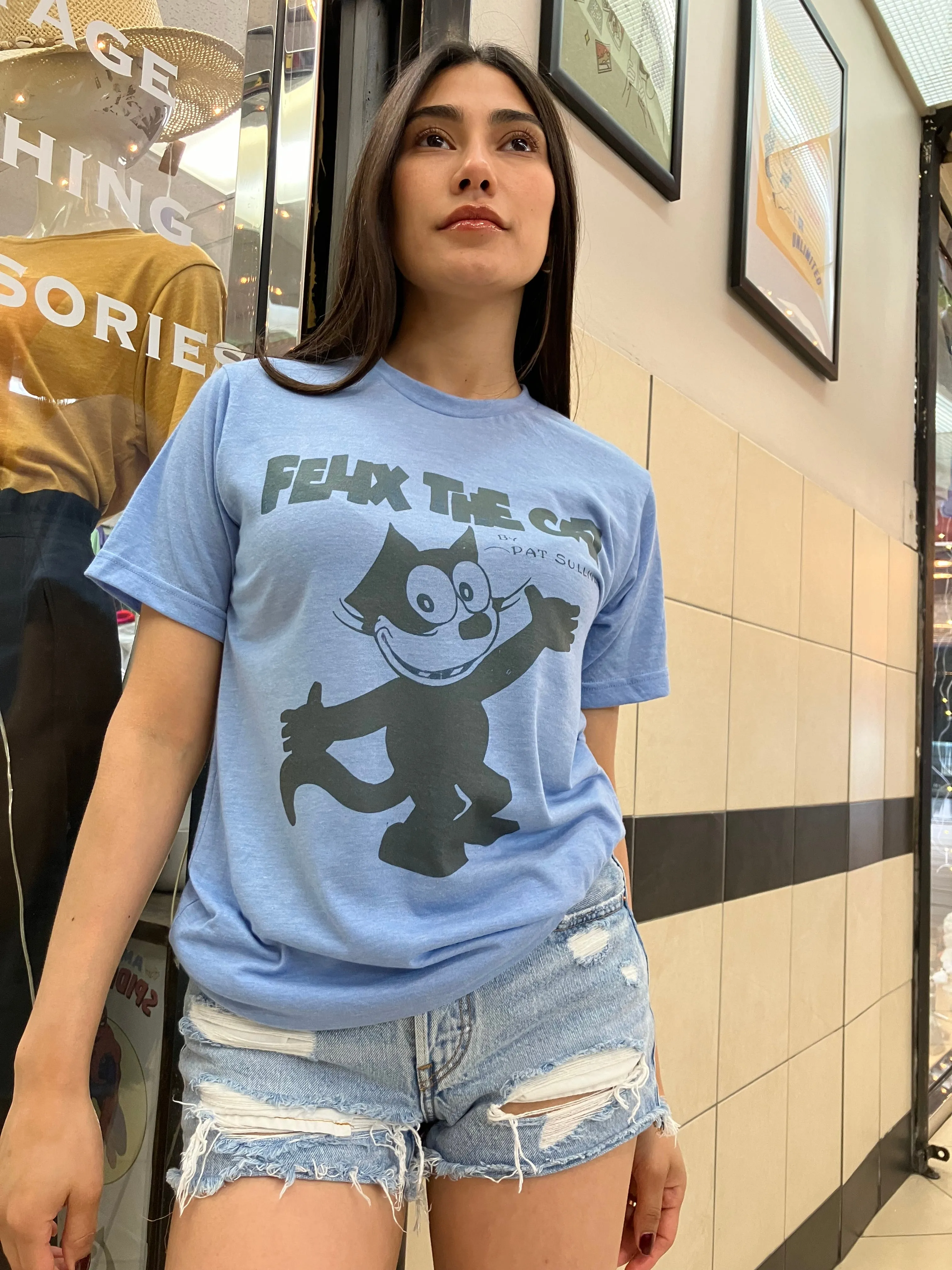 Félix The Cat Graphic Design T-shirt