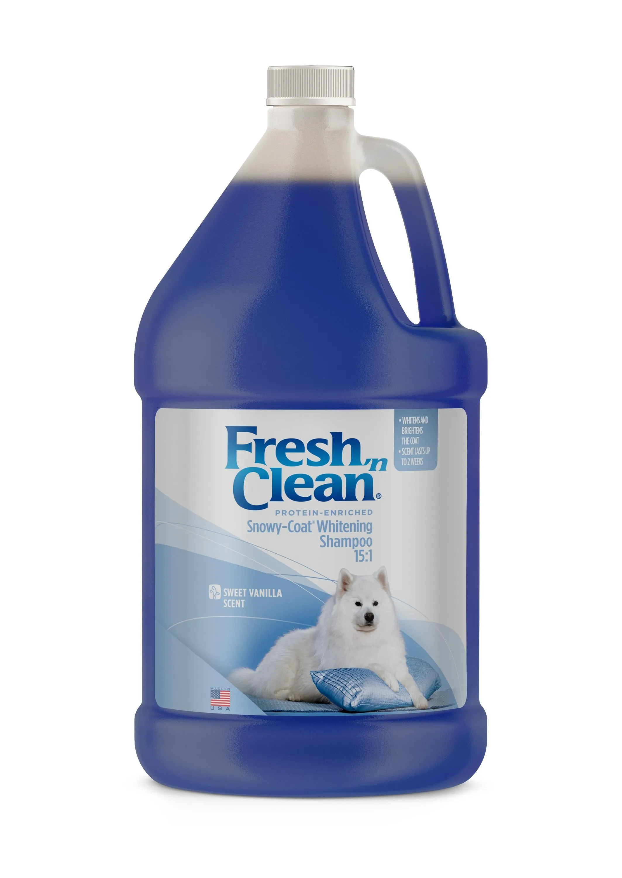 Fresh N Clean Snowy Coat 15:1 Shampoo - Gallon