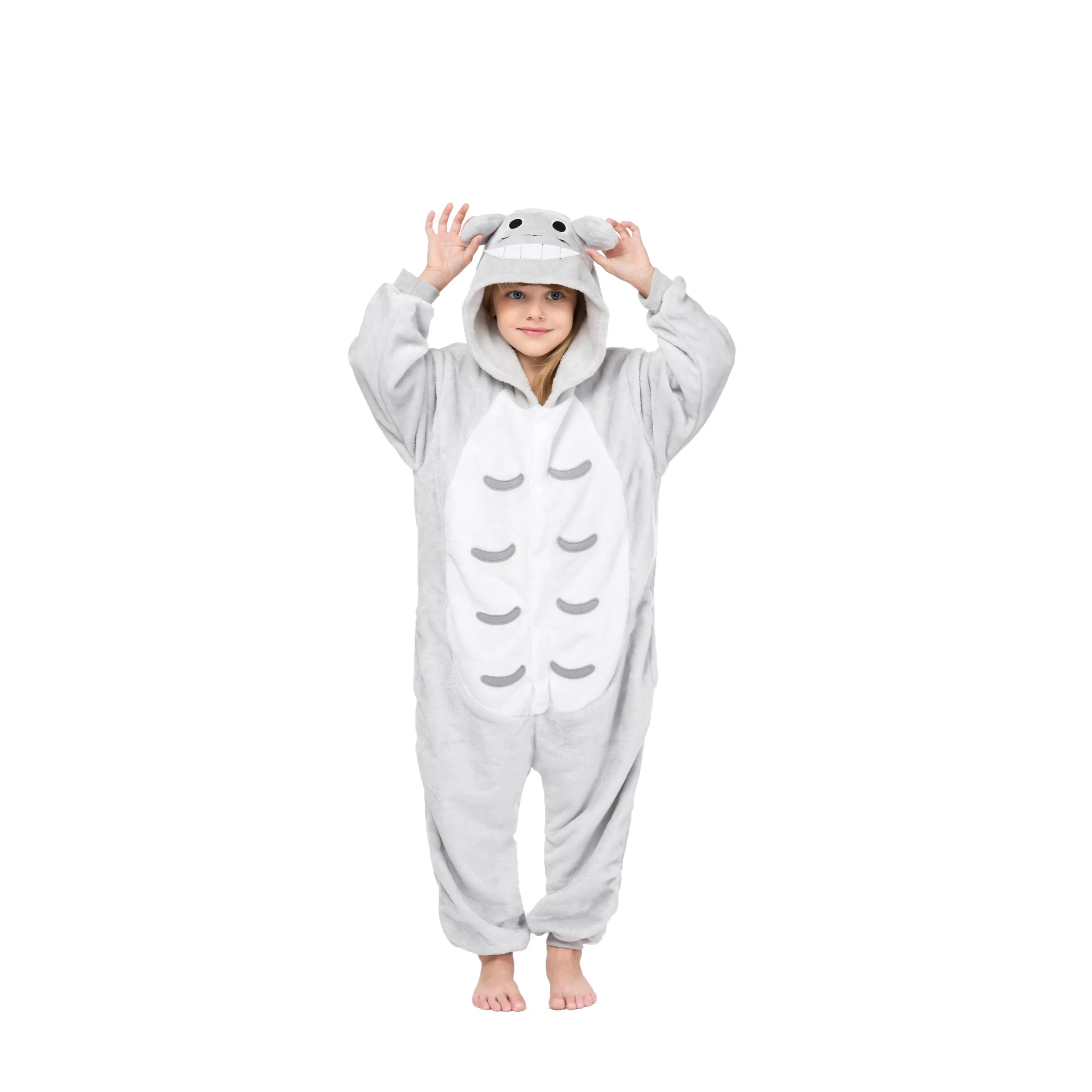 Grey Totoro Kids Onesie