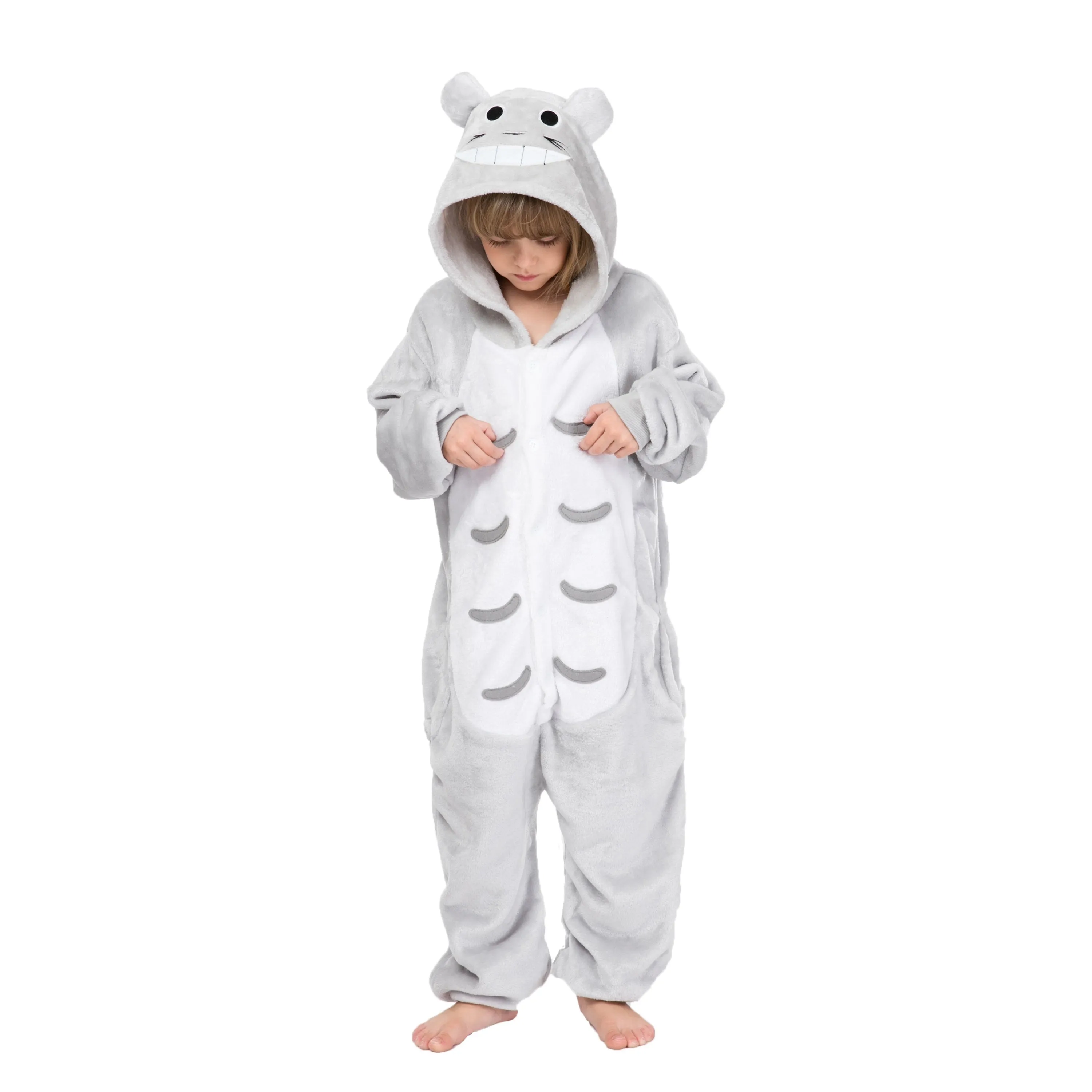 Grey Totoro Kids Onesie