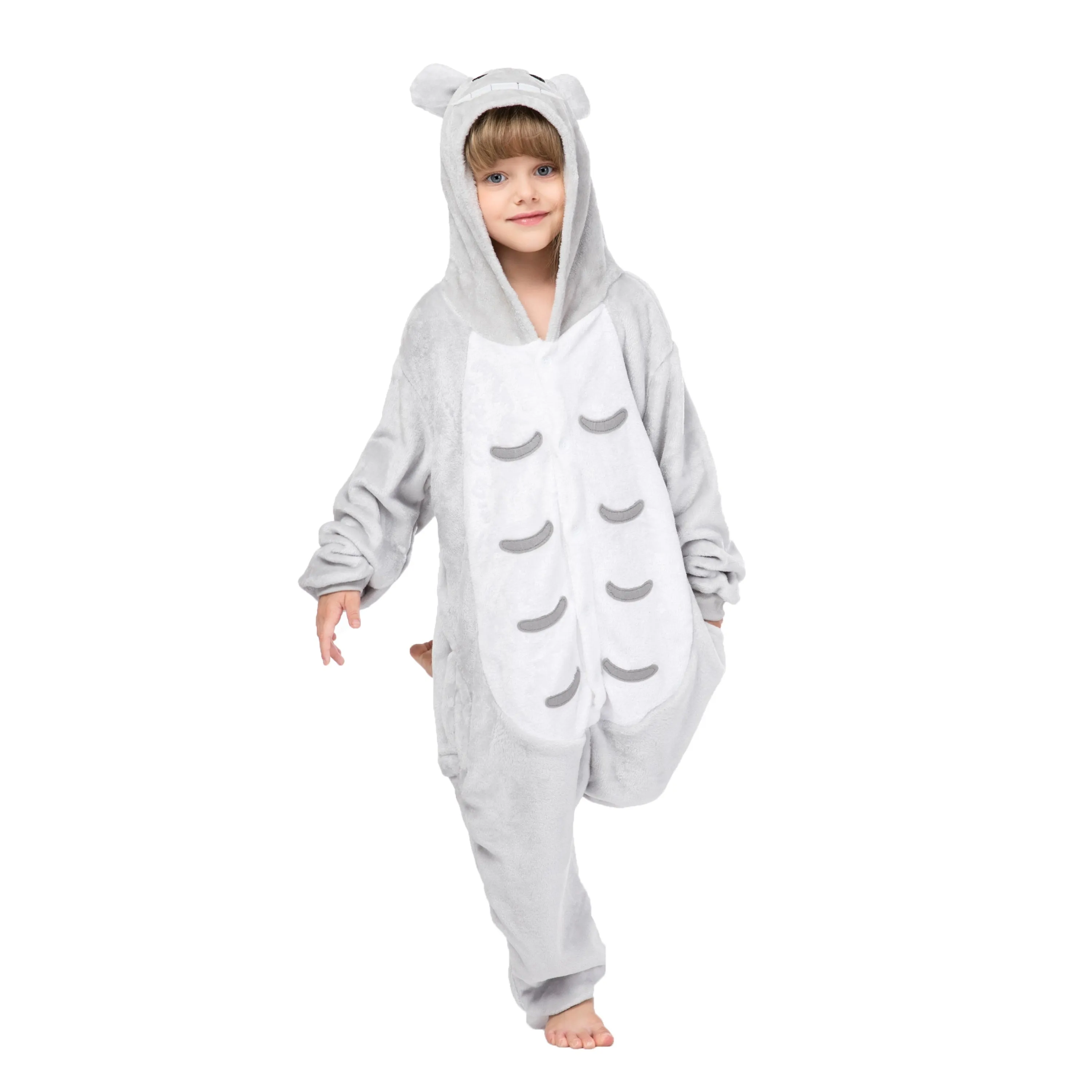 Grey Totoro Kids Onesie