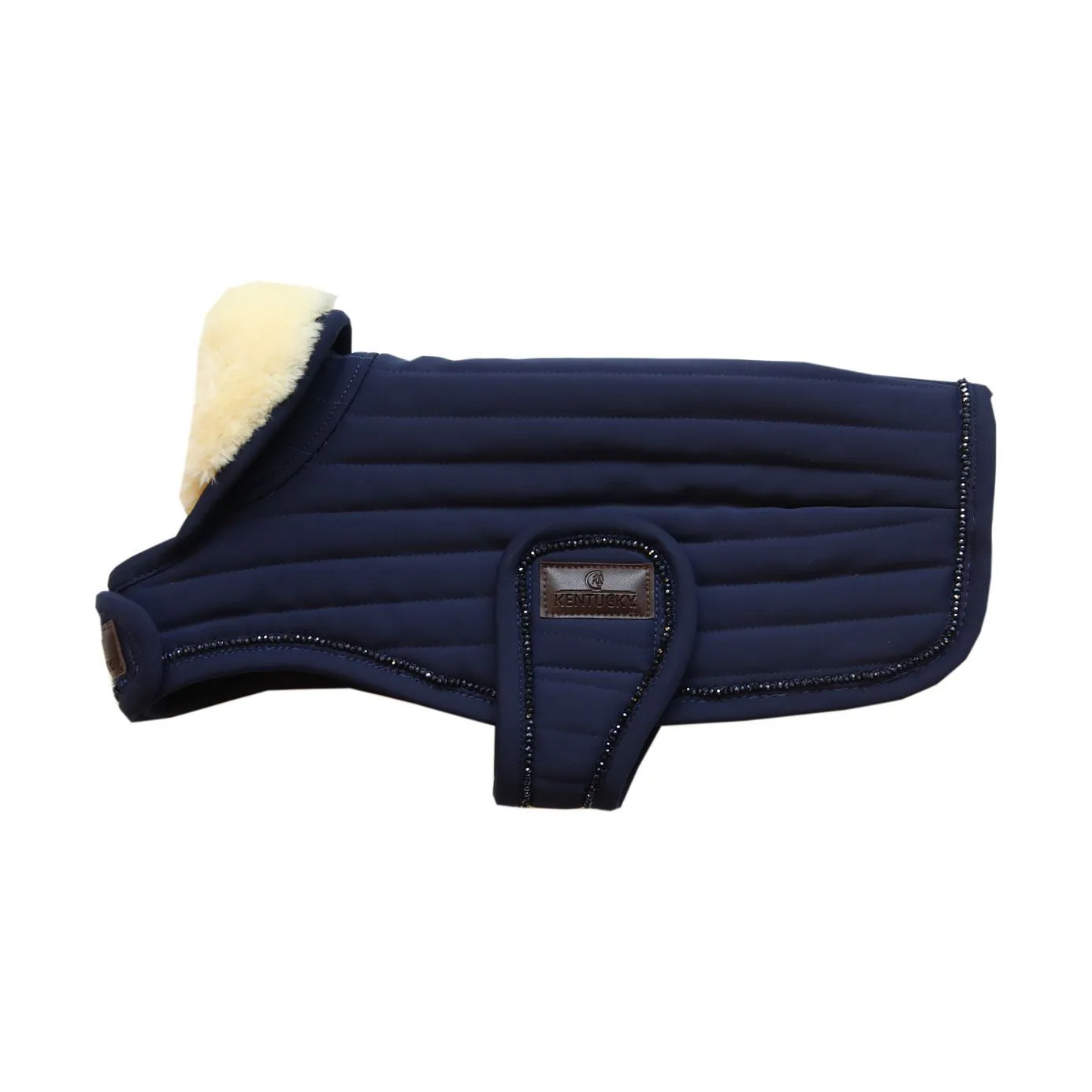 Kentucky Dogwear Dog Coat Pearls - Navy