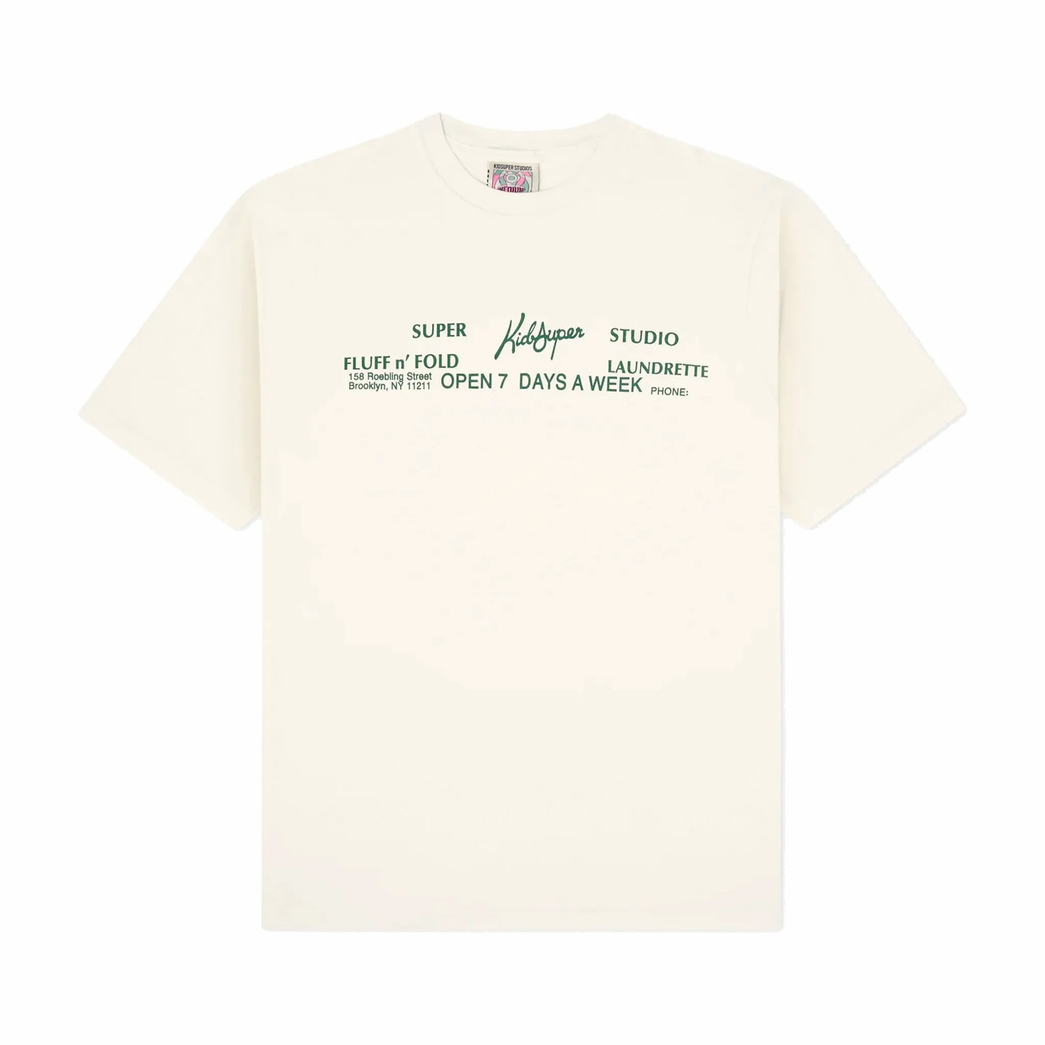 KidSuper Studios Laundromat Tee (Cream)