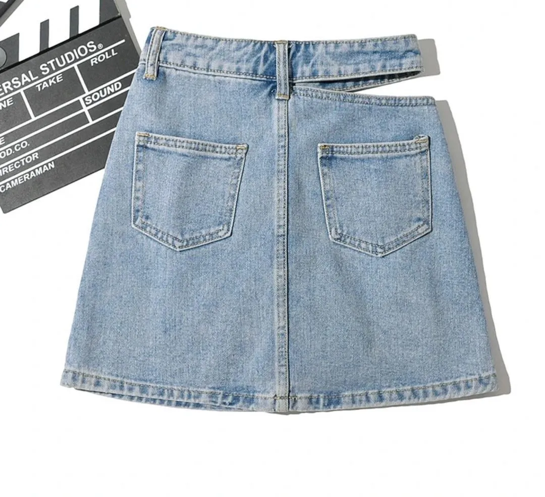 Mallory Denim Skirt