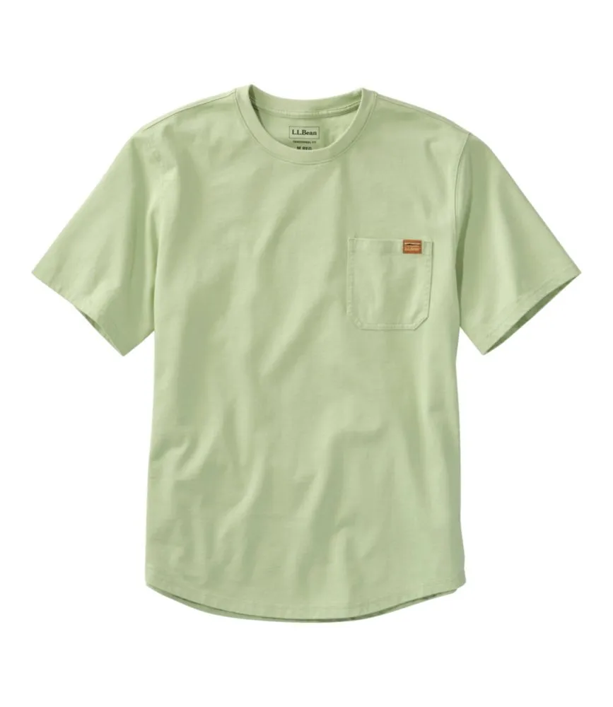 Men's BeanBuilt Cotton Tees, Pocket, Short-Sleeve, Graphic