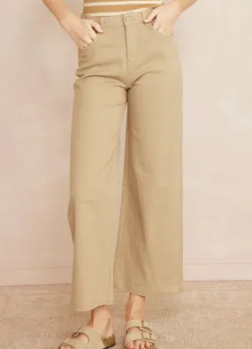 Pants in Tan by Entro