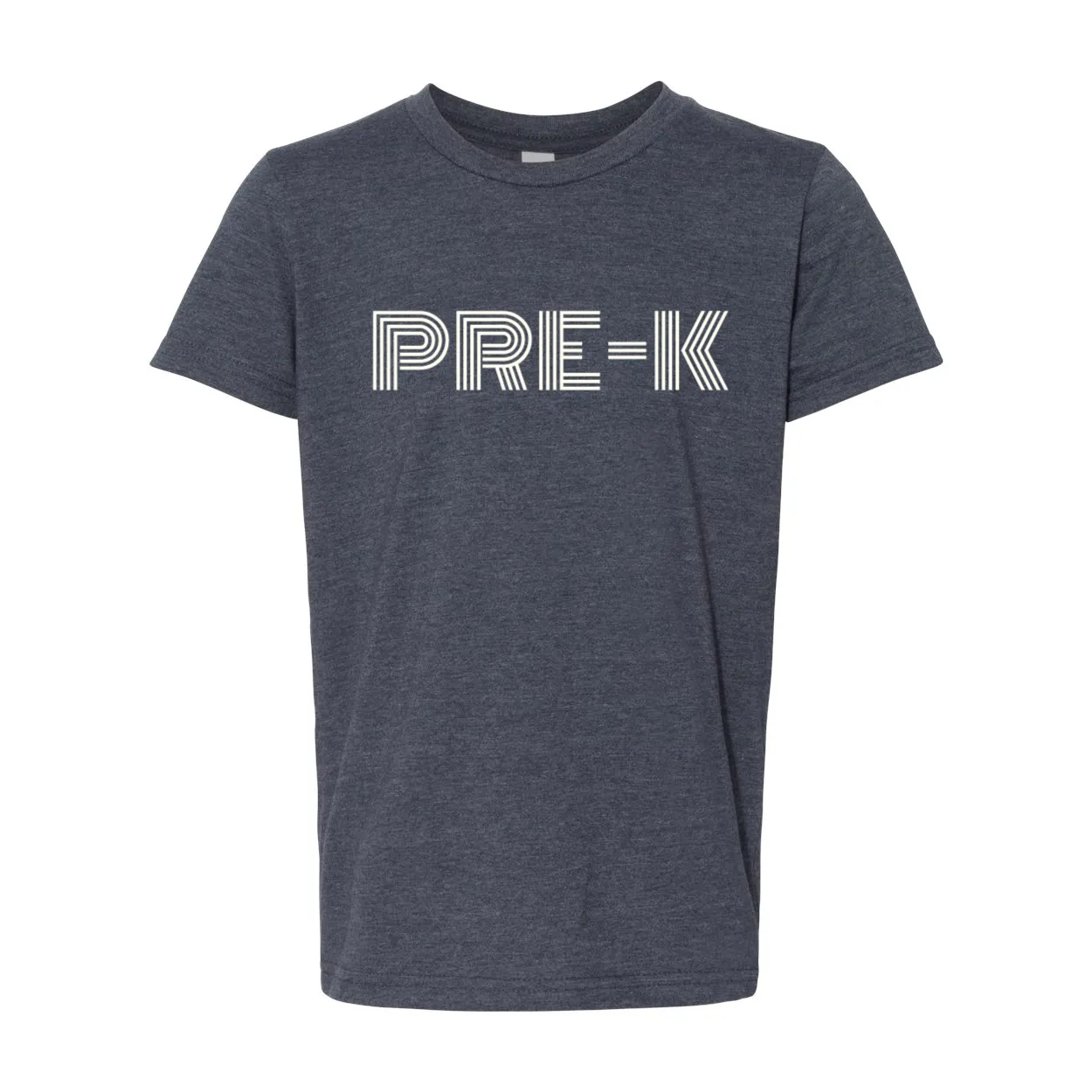 Pre-K YOUTH Retro Font T-Shirt