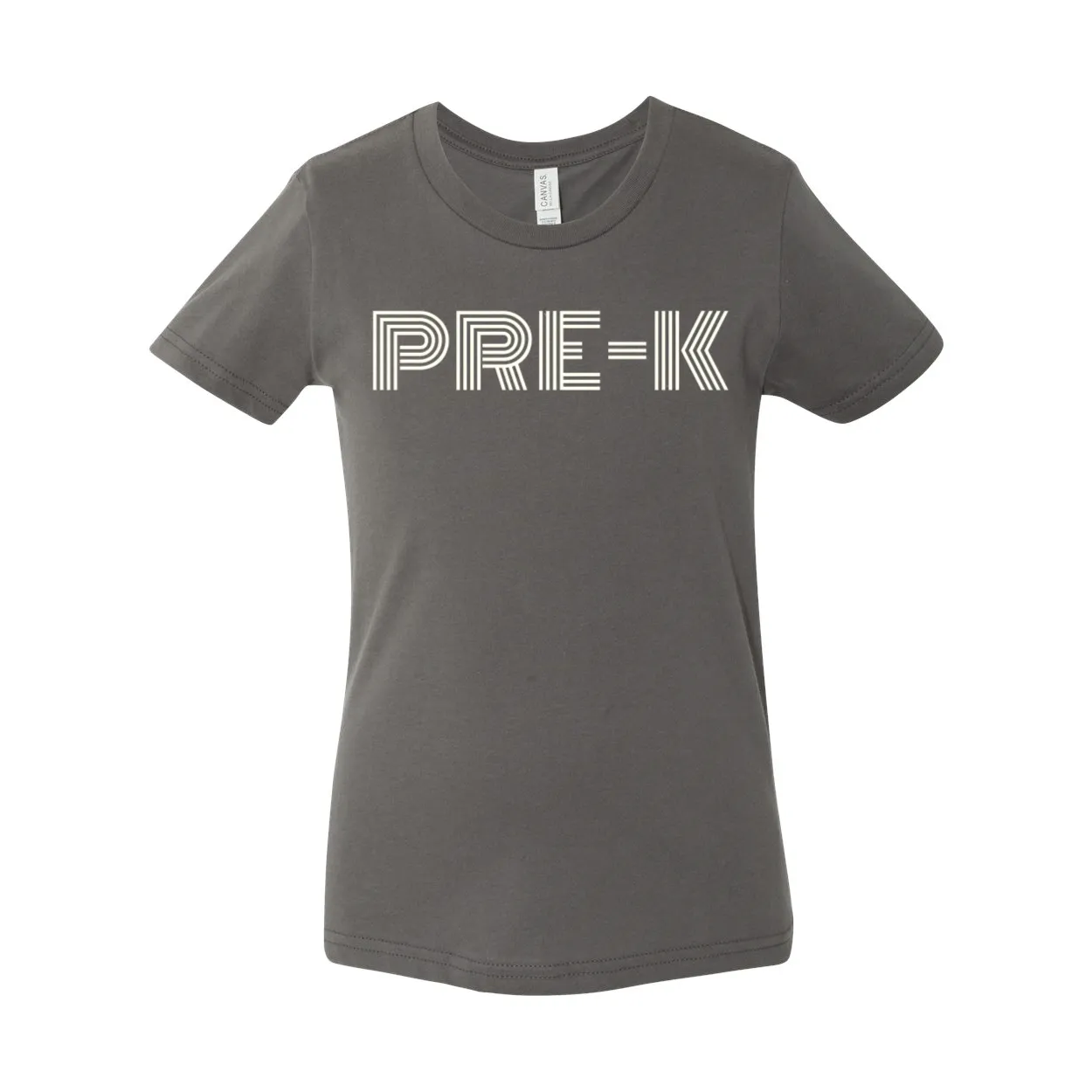 Pre-K YOUTH Retro Font T-Shirt