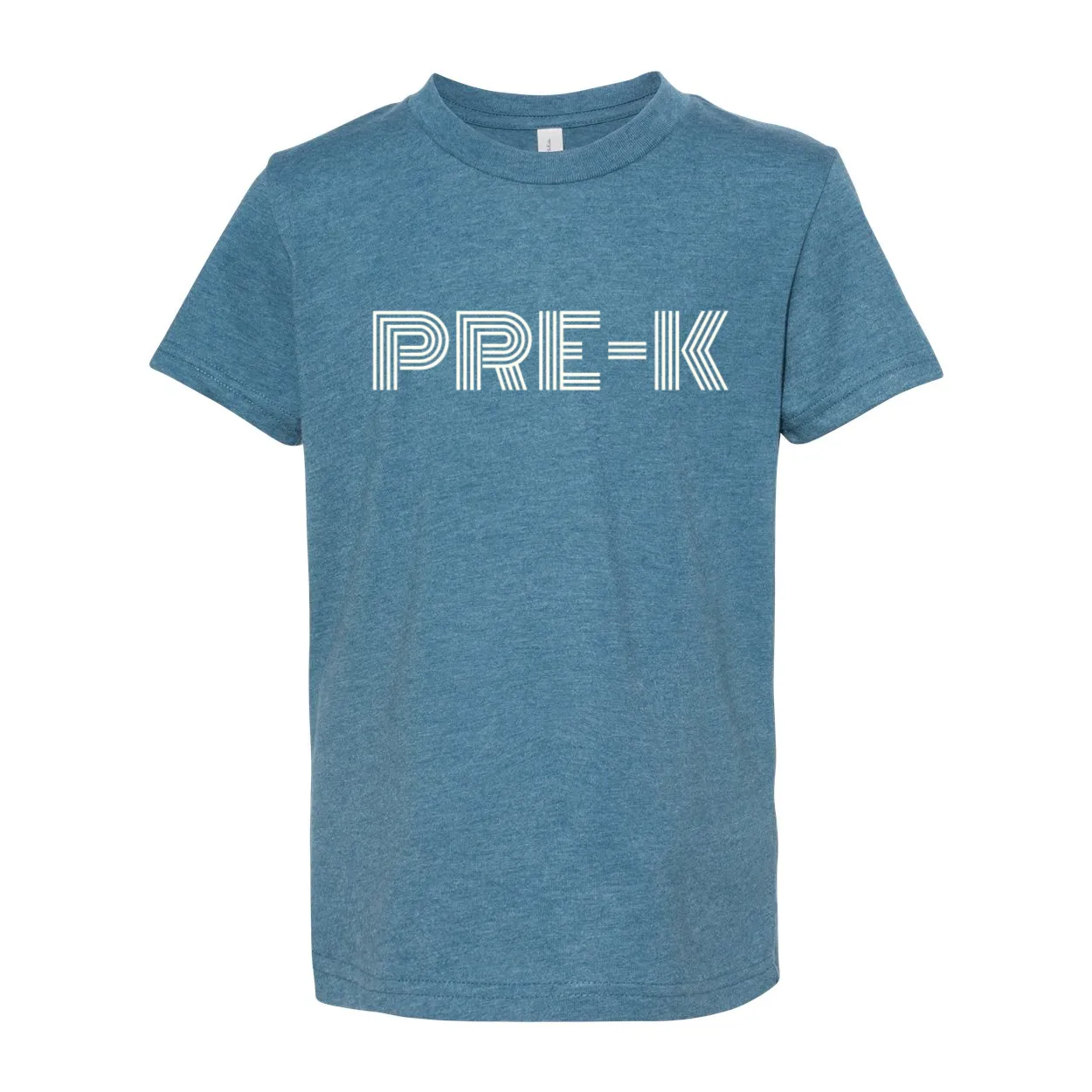 Pre-K YOUTH Retro Font T-Shirt