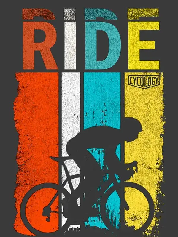 Ride T Shirt Navy