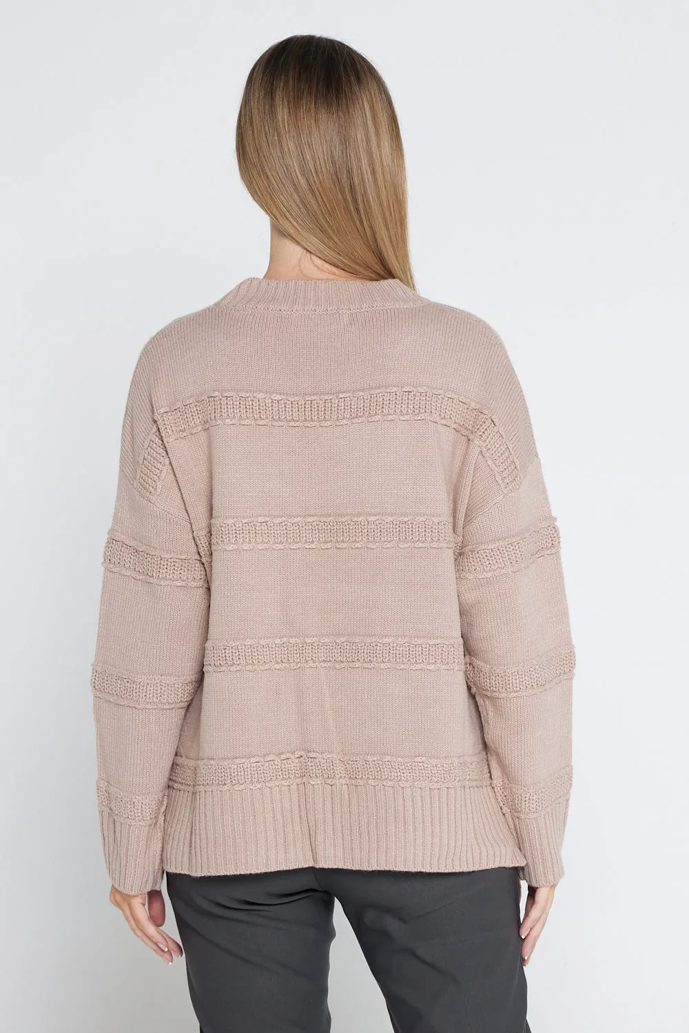 Rome Knit Jumper - Oatmeal