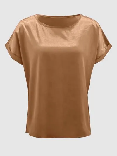 Round Neck Short Sleeve T-Shirt