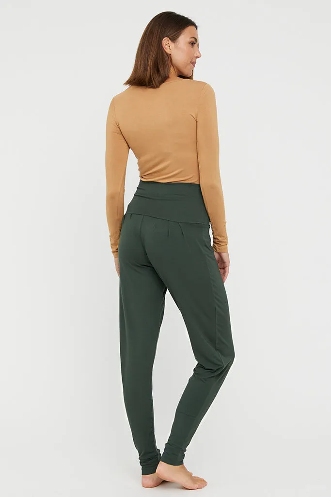 Softline Slouch Pants - Forest