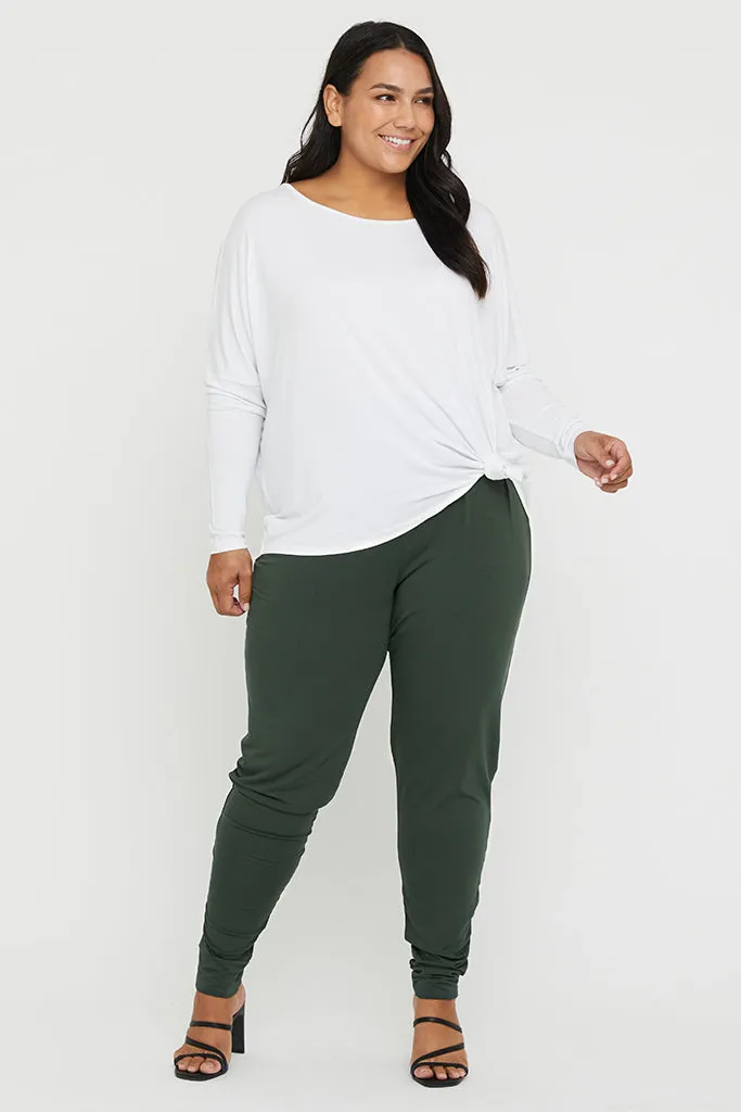 Softline Slouch Pants - Forest