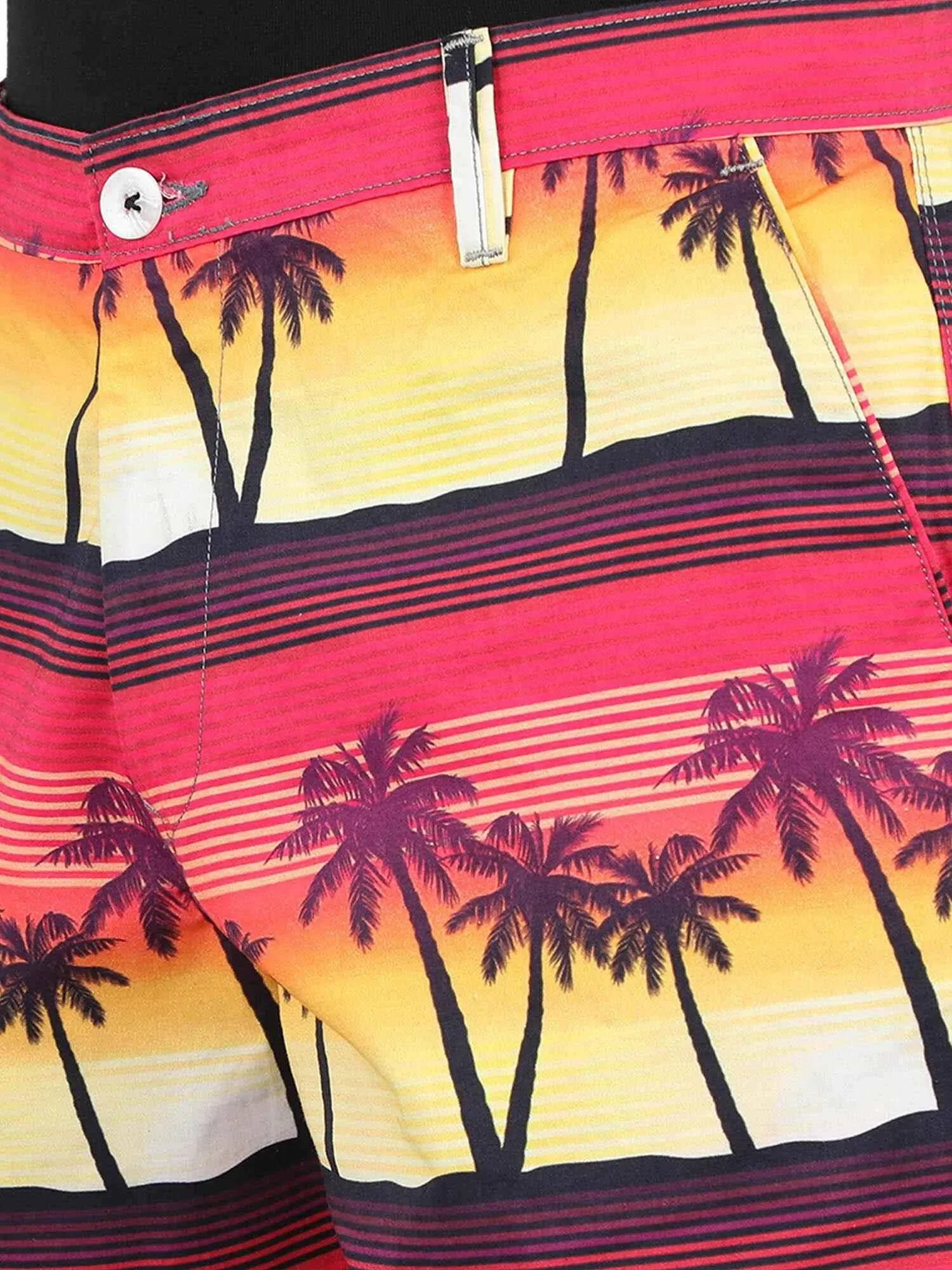 Sun Set Digital Printed Giza Cotton Men's Shorts