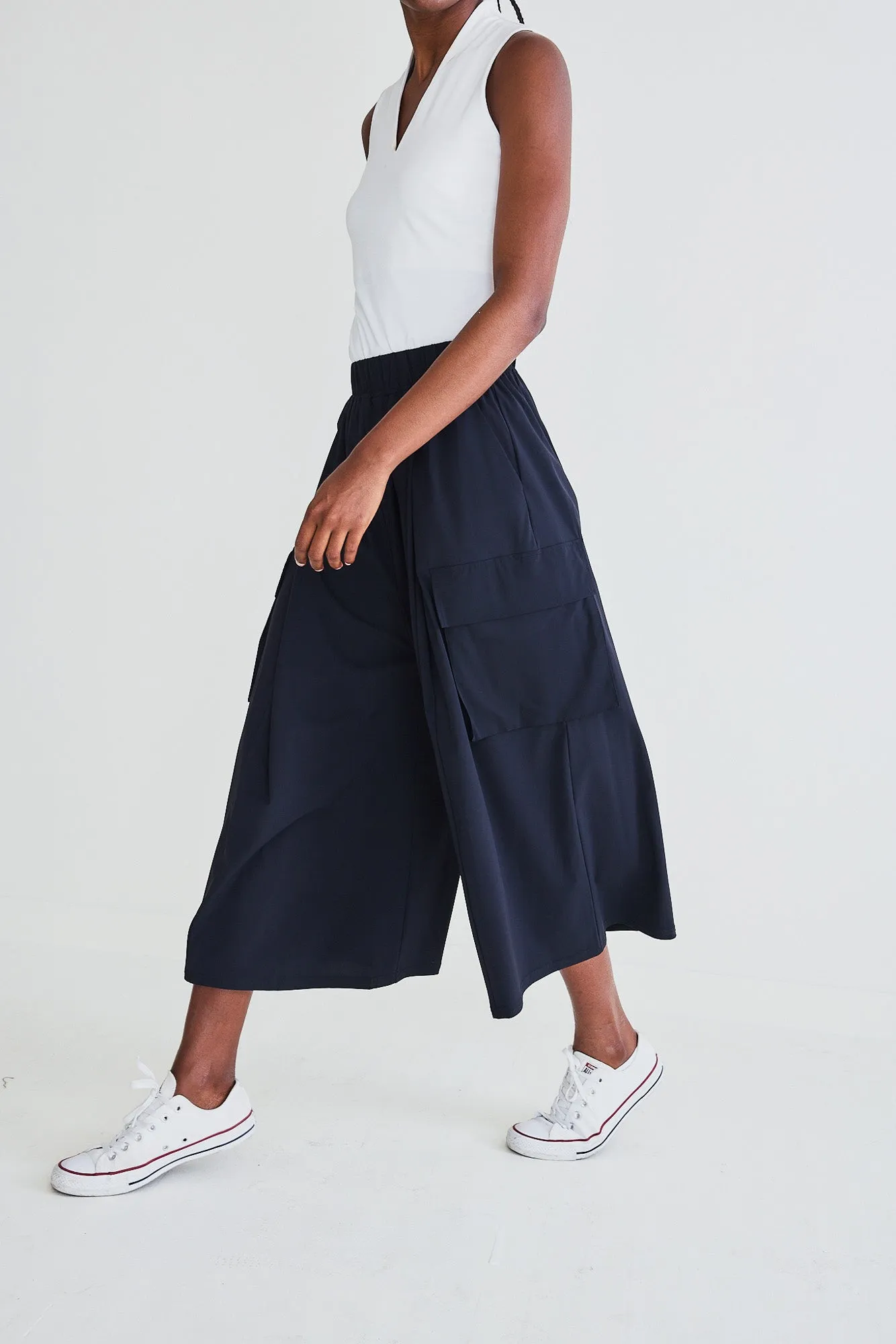 The Petite Cargo Skirt Pants