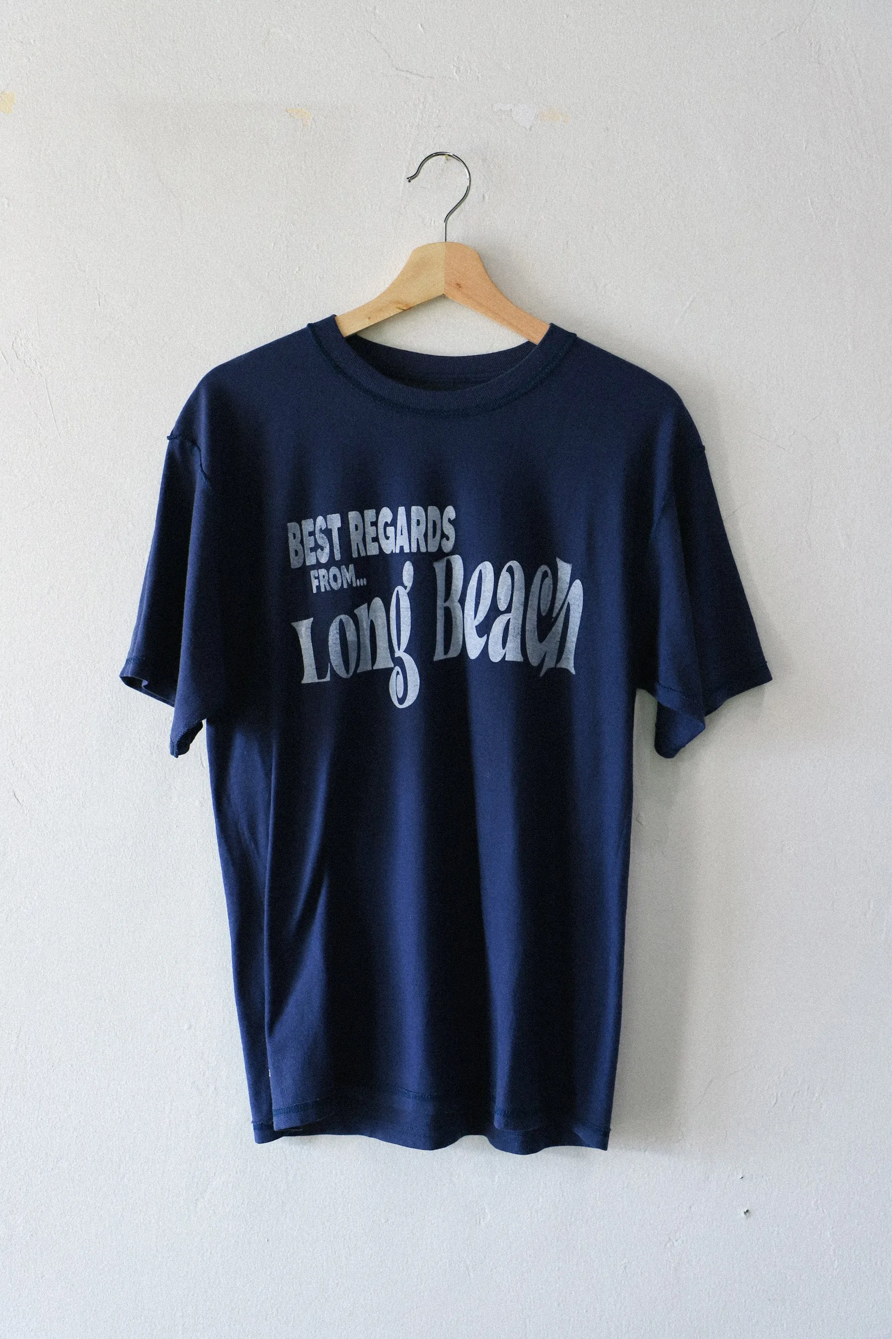 X Prism Navy Postcard Tee 001